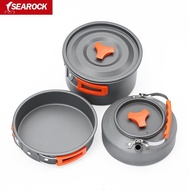 Outdoor Teapot Set Manufacturer Cookware Portable New Model Pot Set Wholesale Combination Foldable C