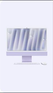 Apple iMac 24吋 (紫色) M1 8+256