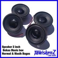 1PCS Speaker 2inch, Bekas Music BOX. Masih Bagus & Normal,