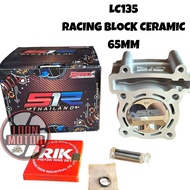 LC135 RACING BLOCK CERAMIC 65MM PISTON FORGED S1R THAILAND