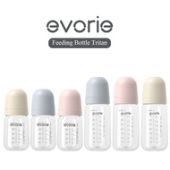 Award-Winning Evorie Tritan Baby Milk Feeding Bottle | Natural Soft Silicone Nipple | EU Safety Cert