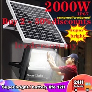 【READY STOCK】Solar Light 8000W LED Outdoor Waterproof solar flood light Warranty 10 Year raya solar