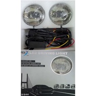 Universal Car U-type front fog lamp LED 3.5inch headlight YCL-773 (WHITE)