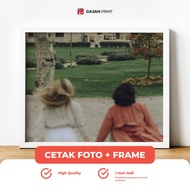 Cetak Foto Frame blok / Cetak Photo frame / Hiasan Dinding Frame Photo