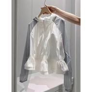 449 HYK SHOP🇲🇾 Women Sun Protection Jacket Outdoor Hoodie | Jaket Wanita Pelindung Matahari防晒衫