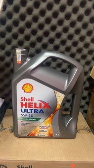 Promo! New Shell helix ultra 5w30 hx8 baru sae 5w-30 4 liter