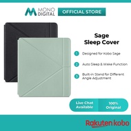 Rakuten Kobo Sage eReader SleepCover - Black/Light Green