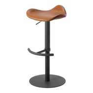 Bar Stool Retro Style High Stool Adjustable Rotating Bar Stool Cashier Counter High Bar Stool Island