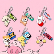 Kpop Idol IVE Yujin LIZ Acrylic Bag Keychain WONYOUNG LEESE Pendent