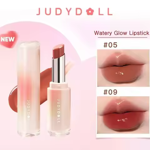 Judydoll Watery Glow Lipstick Mirror Lip Balm Moisturizing Longlasting Jelly Solid Lip Gloss Glass L