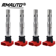4Pcs Car Ignition Coil For VW Jetta Golf Passat Tiguan CC For Audi A3/4/5/6/7/8 TT Q3/5 R8 06E905115