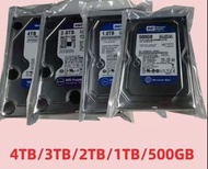 Western Digital WD BLUE 4TB 6T 3T2T1T 500G 3.5" Hard Drive Disk SATA III 500GB1THD Hard disk For Mon