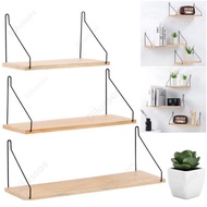 Floating Wall Shelf Decorative Wall-Mounted Shelf Multifunction Bathroom Bedroom