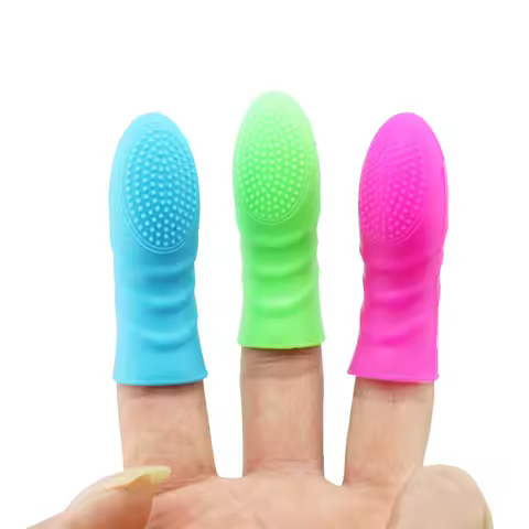 Mainan Seks untuk Wanita,Vibrator Lengan Jari Masturbator Wanita Pemijat Klitoris Merangsang Orgasme