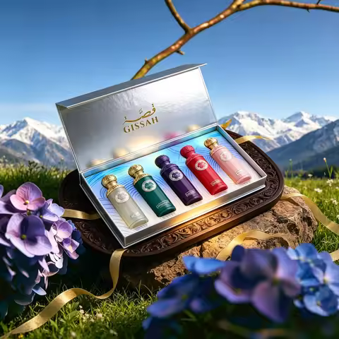 Gissah Akoya Perfume 200ML Citrus Woody Fragrance One & Only Perfume Floral Fruity Eau de Parfum Kuw