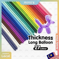 MINIIS PARTY 10pcs Long Balloon 260 Balloon Long Ballon Panjang Twist Balloon Belon Panjang Long Bal