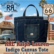 RRL Ralph Lauren Indigo Canvas Tote