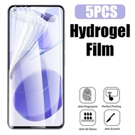 5PCS Hydrogel Film For Suitable For Xiaomi Mi 12T 11T 11 12 13 Pro Ultra 10 11 Lite 5G Screen Protector For Poco F3 F4 GT M5 M5S M3 X5 X3 Pro