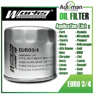 Works Engineering Performance Engine Oil Filter EURO 3/4