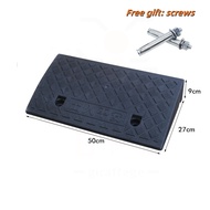 Rubber Ramp /Wheel chair Rubber Ramp Heavy Duty HxW 7/16cm*Height 25cm*Length 5/11/9cm*Height 50cm*L