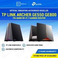 TP Link Archer GE550 / GE800 Tri-Band Wi-Fi 7 BE9300 BE19000 Gaming Router