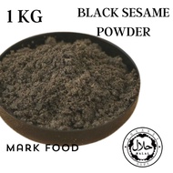 Black sesame powder 1KG HALAL baking ingredients  bijan hitam serbuk