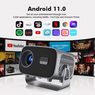 HY310 4K Projector 360° Flip Smart Projector Android 11 HD Projector 5G BT 5.0 Android 11 With 360 D