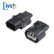 1 set 3 Pin 6188-4739 6189-0887 Female Male 1.2mm Auto Waterproof Connector Plug Auto Oxygen Sensor 