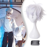 Gojo Satoru Hair Anime Cosplay Wig Jujutsu Kaisen Anime Cosplay Wig Silver Wig Men White Gojo Wig