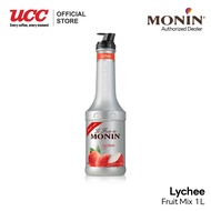 MONIN Lychee Fruit Mix ลิ้นจี่ฟรุ๊ตมิกซ์ 1L.