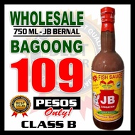 Bernal Bagoong JB Lingayen Pangasinan 750ML ( Fish Sauce- Smells Good Taste Good )