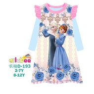 Ailubee Kid Dress Pajamas D193B~ Frozen