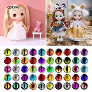 CEASIF6 20pcs/10pairs Puppet Crystal Eyes, Plastic 6mm-20mm Eyes Crafts Eyes,  Crystal Glitter Cryst