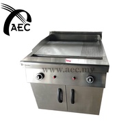 GAS TYPE GRIDDLE + GRIDLE CABINET