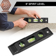 6" spirit level magnetic spirit level levelling ruler water level tool pembaris timbang air