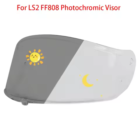Helmet Photochromic Visor For LS2 FF808 Motorcycle Helmet Visors FF808 Visor Automatically hromic Le