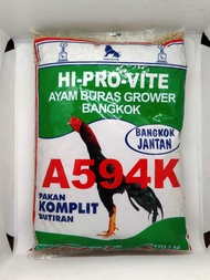MAKANAN AYAM BANGKOK 594 1KG pakan makanan ayam bangok ayam kampung angsa itik bebek