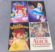 日本絕版迪士尼Alice愛麗絲夢遊仙境妙妙貓柴郡貓紀念卡收藏卡Postcard明信片。史迪仔 Tinker Bell小仙子小叮噹愛麗絲夢遊仙境集卡社phantom明信片postcard。紀念卡公主di