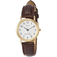 CITIZEN Q&Q  Citizen Q & Watch Analog Waterproof Leather Belt Q997-104 Ladies White