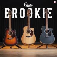 Gusta Brookie 1DCE MKII กีตาร์โปร่งไฟฟ้า Music Arms Natural