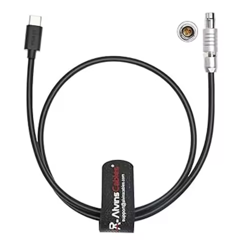 Alvin's Cables Control Cable for ARRI Alexa| RED DSMC2 Camera for DJI Focus Pro Type-C USB-C to RS 3