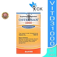 Osteosan BOX Contains 60 Vitamin d3 1000 mg