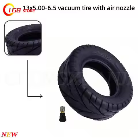 13 Inch 13x5.00-6.5 Tubeless Tire for Motor Wheels FLJ K6 Electric Scooter E Kick Scooter Tyre 13*5.