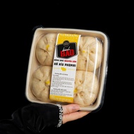 Set of 50 Square Bagasse Boxes with Inner Lid Cs1000 WITH LID, Dimensions 203x203x50 brand BBX