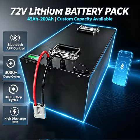 200Ah Battery Lithium 72V150Ah Lifepo4 72V150Ah Lithium Battery 45Ah 55Ah 35Ah 80Ah 100Ah 120Ah 180A
