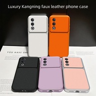 For OnePlus Nord CE4 Case OnePlus Nord CE4 Cover Leather Case Luxury Lens Protection Protect Matte l