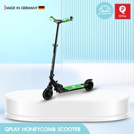 [สกู๊ตเตอร์เด็กขาไถ] Qplay Scooter Honeycomb รุ่น 2 ล้อ สำหรับ อายุ 3 - 12 ขวบ a สีเขียว One