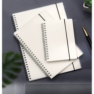 160pgs 80gsm B5 A5 A6 Grid Dots Line Plain Notebook Journal Diary Planner Stationery BukuNota Matte Cover笔记本