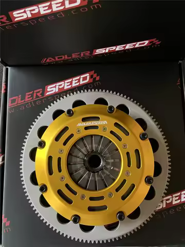 ADLERSPEED Twin Disc Clutch Kit For Nissan Skyline GTS GTS-T GTR R32 RB20DET RB25DET RB30E RB26DETT 