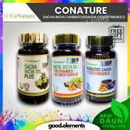 CONATURE SACHA INCHI PLUS | SACHA INCHI + TOCOTRIENOLS+ SEABUCKTHORN | HABBATUS SAUDA + TOCOTRIENOLS